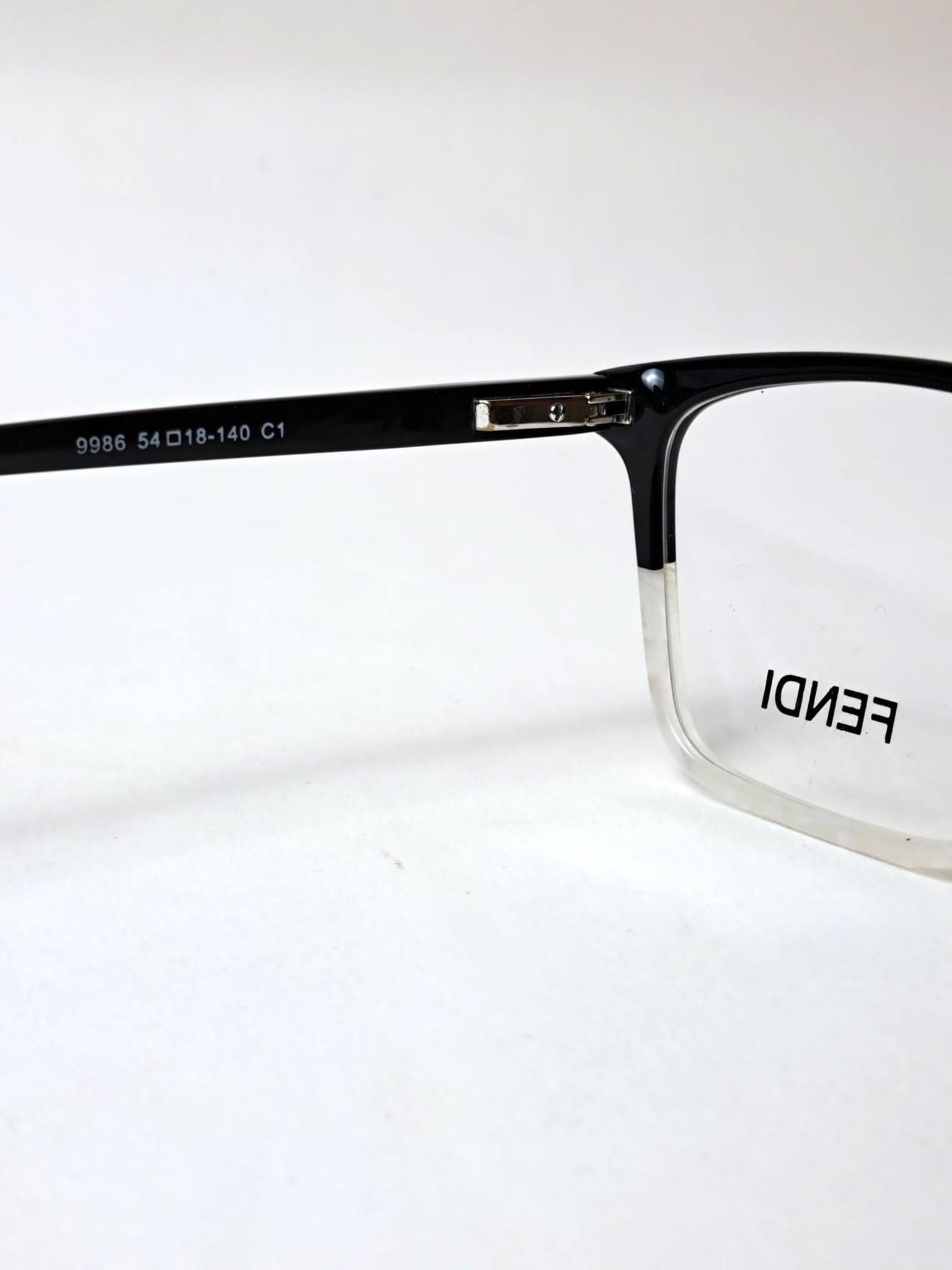 Fendi Rectangle Gradient Optical Eyeglasses view 4